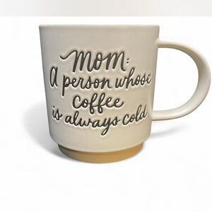Hallmark Cream and White Mug
